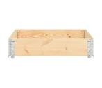 Verhoogde Plantenbak Grenen 100x100 - Tweede Kansje - Sta..., Tuin en Terras, Minder dan 30 cm, Verzenden, Vierkant, Nieuw