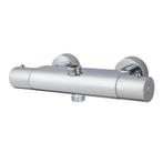 Douchekraan Thermostatisch Wiesbaden Caral Chroom Coating, Doe-het-zelf en Bouw, Ophalen of Verzenden, Nieuw, Chroom, Kraan