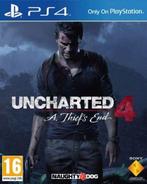 Uncharted 4 A Thiefs End-Standaard Plus Editie (PlayStation, Ophalen of Verzenden, Nieuw