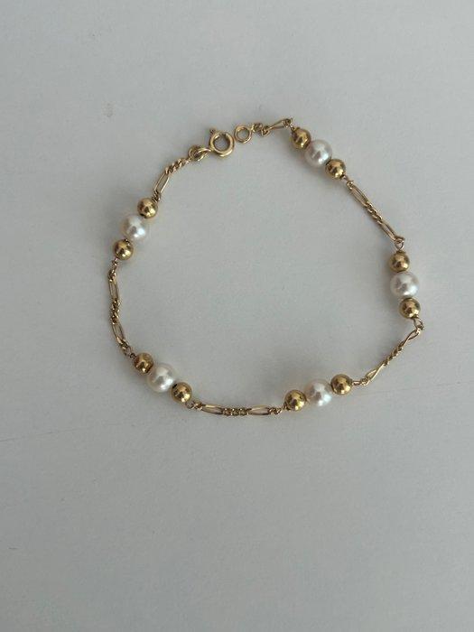 Armband - 18 karaat Geel goud, Handtassen en Accessoires, Armbanden