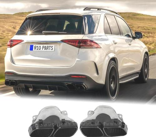 EMBOUTS D´ÉCHAPPEMENT MERCEDES GLE W167 19- LOOK GLE63 NOIR, Auto-onderdelen, Uitlaatsystemen, Verzenden