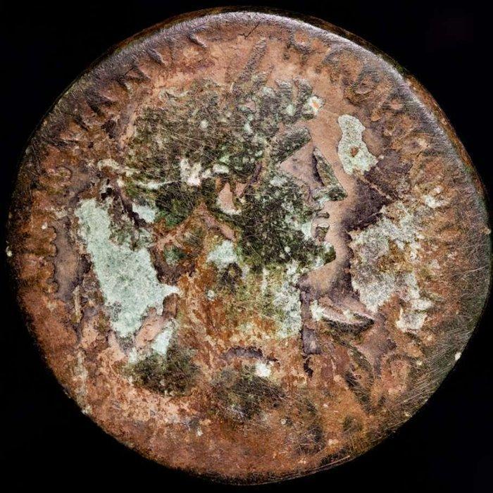 Romeinse Rijk. Hadrianus (117-138 n.Chr.). Sestertius Rome,, Postzegels en Munten, Munten | Europa | Niet-Euromunten