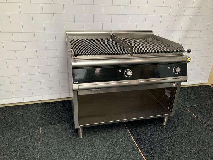 Gazi lavasteen grill Horeca, Zakelijke goederen, Horeca | Keukenapparatuur, Gebruikt, Fornuis, Frituur en Grillen, Ophalen of Verzenden