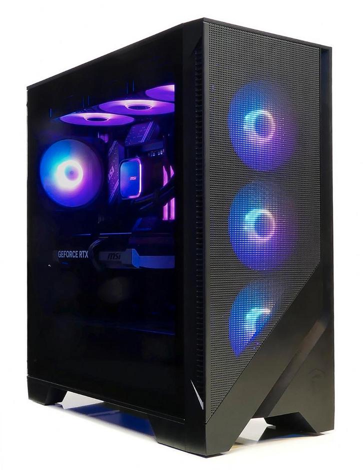 Intel i7 12700K High-End Liquid Cooled Game PC - RTX 5070..., Informatique & Logiciels, Ordinateurs de bureau, Enlèvement ou Envoi