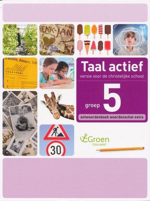 Taal Actief christelijke versie antwoordenboek woordenschat, Boeken, Schoolboeken, Verzenden