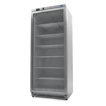 Vrieskast - 600 L - Rvs - met Glazen Deur, Zakelijke goederen, Verzenden, Nieuw in verpakking, Koelen en Vriezen