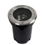 Grondspots Richtbare Grondspot LED Ø12 Rond RVS incl. GU10, Tuin en Terras, Verzenden, Nieuw