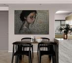 Jacqueline Klein Breteler - Waiting to be found., portrait, Antiek en Kunst