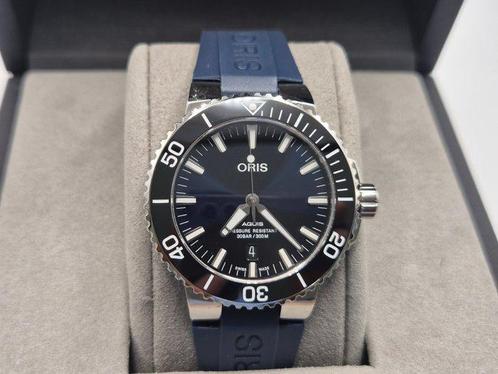 Oris - Aquis - 01 733 7730 4135-07 4 24 65EB - Heren - 2020+, Handtassen en Accessoires, Horloges | Heren