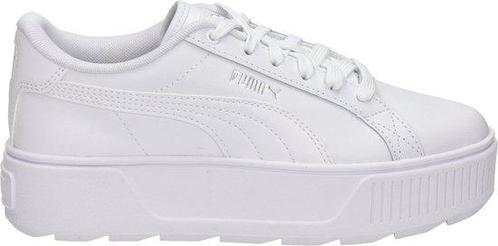 PUMA Karmen L Dames Sneakers - White/Silver - Maat 37, Vêtements | Femmes, Chaussures, Envoi
