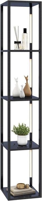 Vloerlamp - Staande lamp - 163 cm - Zwart - COSTWAY, Verzenden