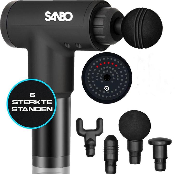 2dekans | Sanbo - Massage gun PRIME - Sport en Relax Massage, Sport en Fitness, Massageproducten, Ophalen of Verzenden