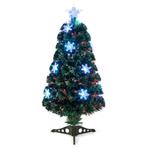 Tweedekans | Kunstkerstboom met glasvezel verlichting en, Diversen, Kerst, Ophalen of Verzenden, Nieuw