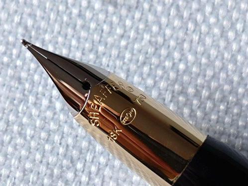 Sheaffer - Sheaffer Crest Red 18K/750 Two-Tone F-Nib -, Verzamelen, Pennenverzamelingen