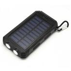 Solar Charger 20.000mAh met Zaklamp - Externe Powerbank, Télécoms, Verzenden