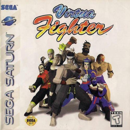 Virtua Fighter-Amerikaans (Sega Saturn) Gebruikt, Games en Spelcomputers, Games | Sega, Ophalen of Verzenden