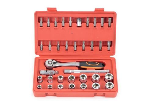TM 36 Delige 3/8 Professionele  Doppenset, Auto diversen, Autogereedschap, Verzenden