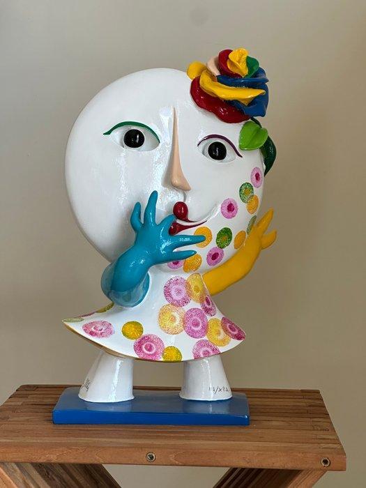 Juan García Ripollés (1932) - sculptuur, Chica de la rosa -, Antiek en Kunst, Antiek | Overige Antiek