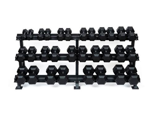 Martech Hex halterset 5-40KG + 3-laags rack, Sport en Fitness, Fitnessapparatuur, Nieuw, Armen, Benen, Borst, Buik, Rug, Ophalen of Verzenden