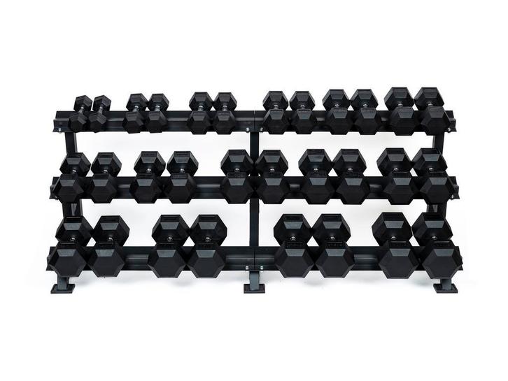 Martech Hex halterset 5-40KG + 3-laags rack, Sport en Fitness, Fitnessapparatuur, Nieuw, Armen, Benen, Borst, Buik, Rug, Ophalen of Verzenden