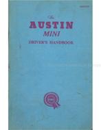1962 AUSTIN MINI INSTRUCTIEBOEKJE ENGELS, Autos : Divers, Modes d'emploi & Notices d'utilisation, Ophalen of Verzenden