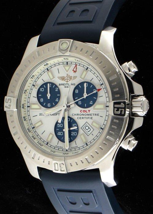 Breitling - Colt Chronograph C.O.S.C. Chronometer - Zonder, Handtassen en Accessoires, Horloges | Heren