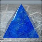 Edelsteen - Grote Decoratieve Blauwe Lapis Lazuli Piramide-, Verzamelen, Mineralen en Fossielen