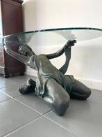 Salontafel - Glas, escagliola of een vergelijkbare minerale, Huis en Inrichting, Nieuw