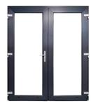 PVC  Dubbele deur Premium Plus b180xh215 cm Antraciet
