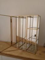 27 cm display cabinet with 5 compartiments - glass and