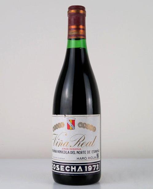 1973 C.V.N.E. Viña Real - Rioja Gran Reserva - 1 Fles (0,75, Verzamelen, Wijnen