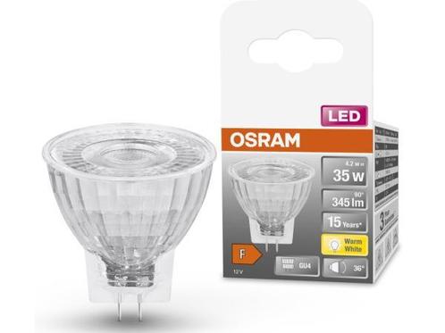 Veiling - 2x OSRAM LED spot GU4 4,2W 345lm 12V warm wit, Huis en Inrichting, Lampen | Losse lampen, Nieuw