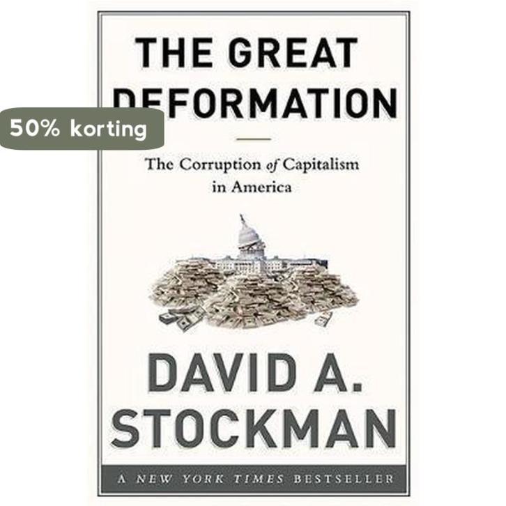 Great Deformation 9781586489120 David Stockman, Livres, Langue | Anglais, Envoi