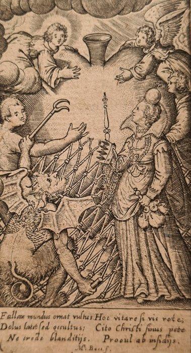 Stephanus Luzvic, P Binet - Emblemata; Cor Deo devotum, Jesu, Antiek en Kunst, Antiek | Boeken en Manuscripten