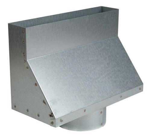 Rechte roosterschoen 305 x 57mm met aansluiting Ø 125mm, Doe-het-zelf en Bouw, Ventilatie en Afzuiging, Nieuw, Verzenden