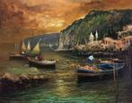 Guido Vuotto (1964) - Sorrento al tramonto, Antiquités & Art