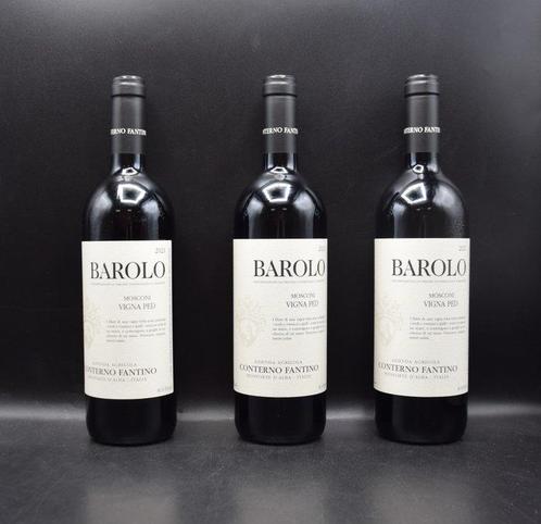 2021 Conterno Fantino, Mosconi - Vigna Ped - Barolo - 3, Verzamelen, Wijnen