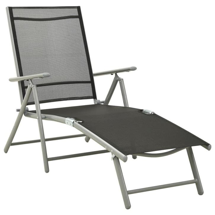 Ligstoel inklapbaar - Retour Deal - Lichtgewicht Aluminiu..., Tuin en Terras, Ligbedden, Nieuw, Aluminium, Verzenden