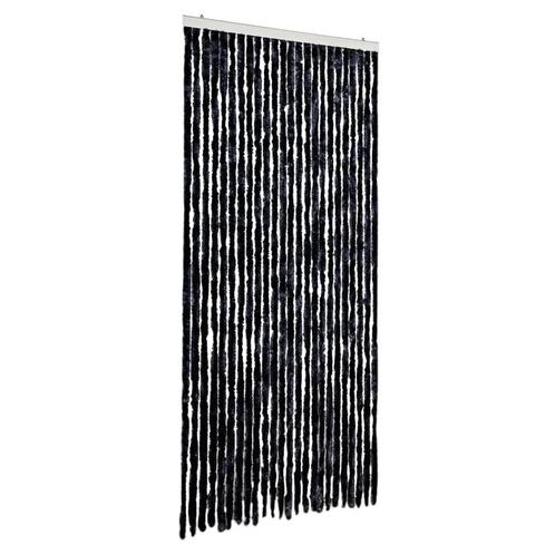 Vliegengordijn 100x220 antraciet | Retour deal | -40%, Doe-het-zelf en Bouw, Deuren en Vliegenramen, Nieuw, Kunststof, Hordeur
