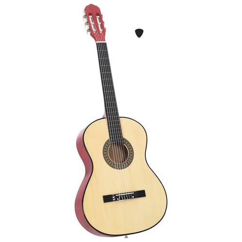 vidaXL Gitaar klassiek beginner 4/4 39 lindenhout, Muziek en Instrumenten, Snaarinstrumenten | Gitaren | Akoestisch, Nieuw, Verzenden