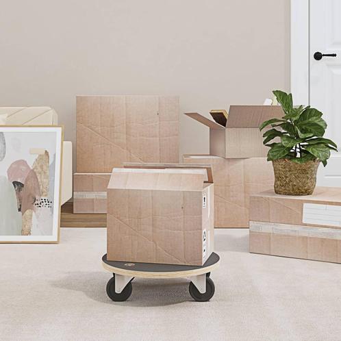 vidaXL Meubelhondjes 2 st rechthoekig 250 kg Ø38x11,5 cm, Zakelijke goederen, Stock en Retail | Verpakking en Verzending, Verzenden