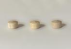 Set van 30 houten knopjes, buttons (10x15 mm, grenenhout), Verzenden, Nieuw