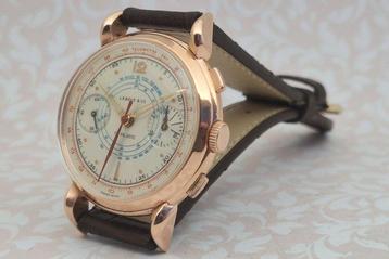 Chronographe Suisse - LeBois & Cº - Cal. Landeron 39 - JUMBO