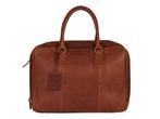 Burkely Antique Avery Unisex Laptoptas 15.6 - Cognac, Verzenden, Nieuw