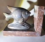 Boekensteunen (2) - Marmer, Zinklegering