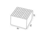 KDLN - Room 8 - Établi - Soft Cube 4 - Chêne - chêne peint