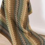 Tissu Gobelin épais et lourd - style Chevron moutarde -, Antiek en Kunst, Antiek | Tapijten, Tafelkleden en Textiel