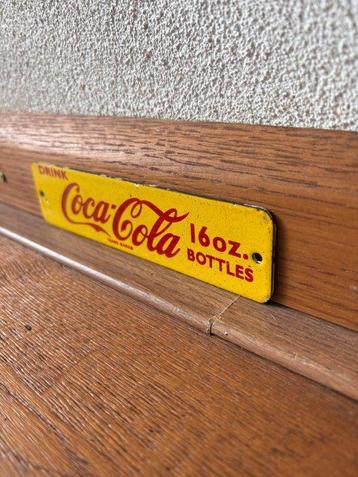 DRINK COCA COLA - COCA COLA - Reclamebord - Reclamebord -, Antiek en Kunst