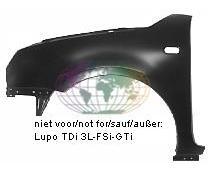 VOLKSWAGEN LUPO, 1998-2005 - SPATBORD, met zijknipperlich..., Auto-onderdelen, Overige Auto-onderdelen, Nieuw, Volkswagen, Verzenden