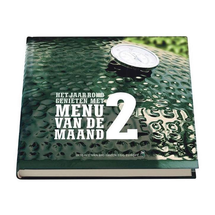 Big Green Egg / 2 / Big Green Egg Menu van de Maand kookboek, Boeken, Kookboeken, Zo goed als nieuw, Verzenden